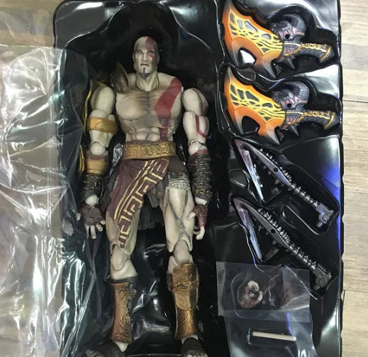 God of War Kratos Figure Mod Anime Figurines Collection