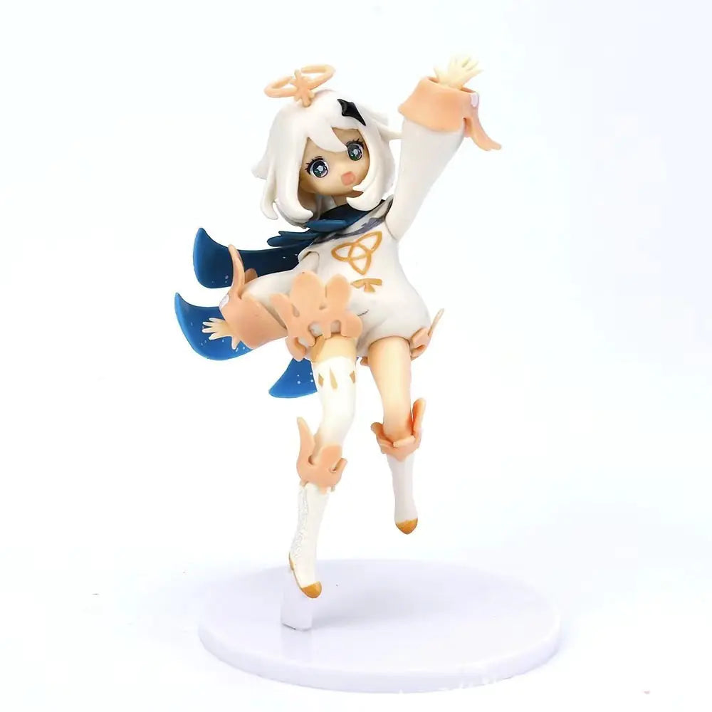 Genshin Impact Paimon, Klee, Hu Tao Anime Figures