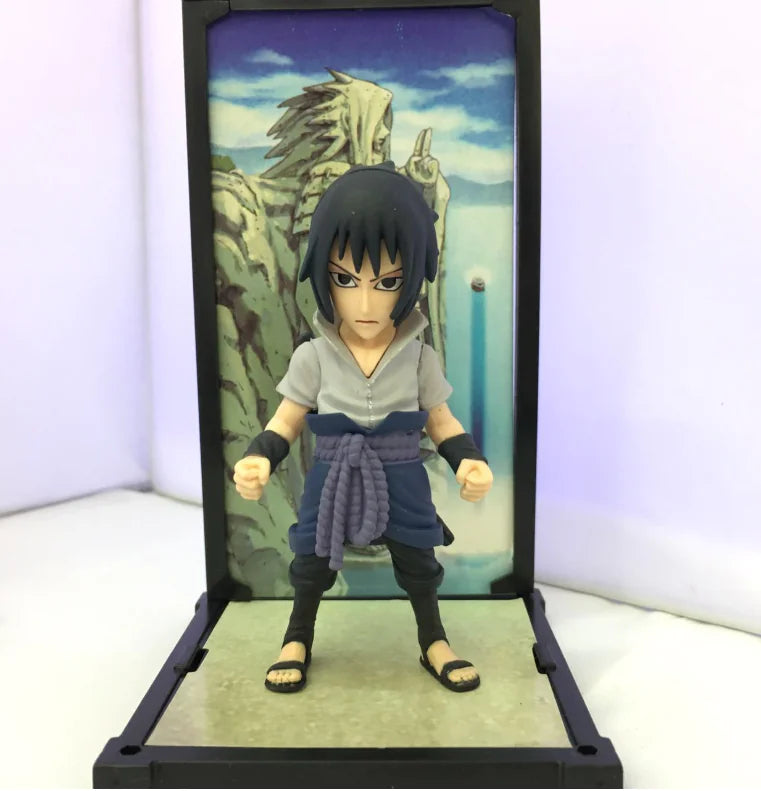 Bandai Tamashii Nations Buddies  NARUTO UZUMAKI and UCHIHA SASUKE ,Anime Figurine Display, Collectible Statue Decor