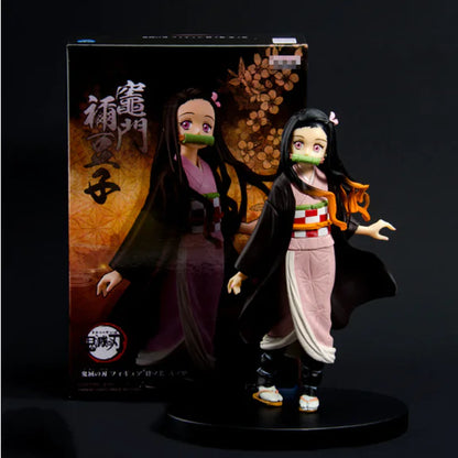 Demon Slayer Tanjiro Nezuko Figure Model Display Piece