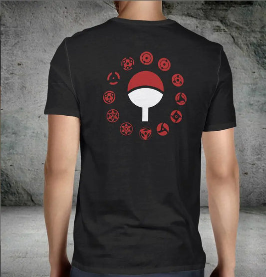 Naruto Graphic Print Short Sleeve T-Shirt