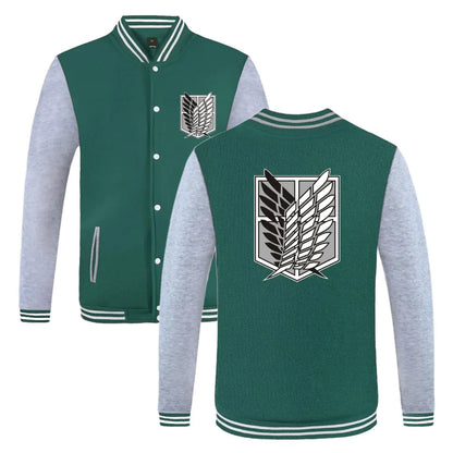 Attack on Titan Survey Corps Jacket - Fall/Winter Baseball