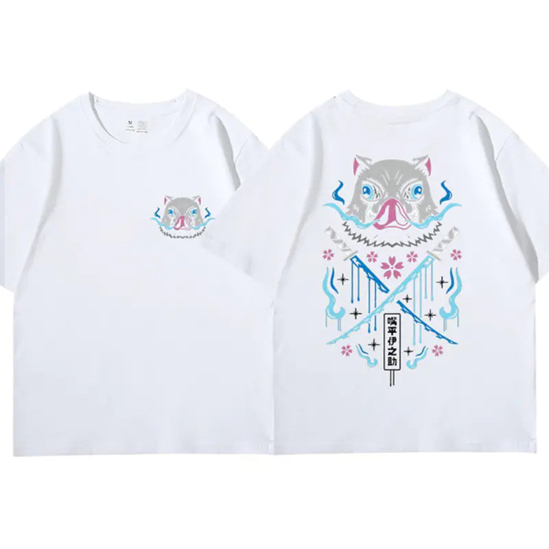 Demon Slayer Cotton T-Shirt for Men and Women