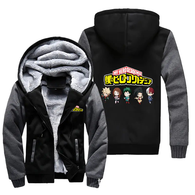 My Hero Academia Shoto Todoroki Hoodie (Thick Fleece)