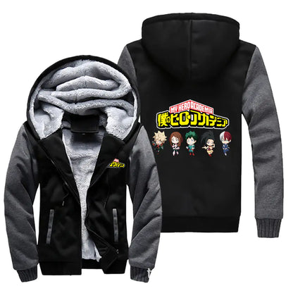My Hero Academia Shoto Todoroki Hoodie (Thick Fleece)