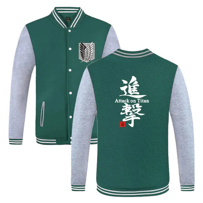 Attack on Titan Survey Corps Jacket - Fall/Winter Baseball