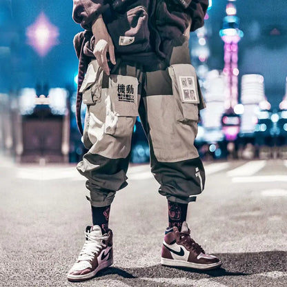 Men's Japanese Style Loose Cargo Pants (Jogger Fit)