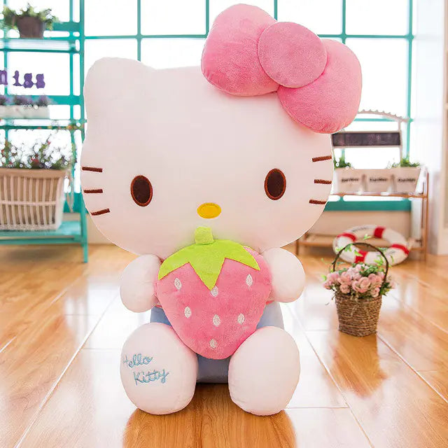 Sanrio Kawaii Hello Kitty Plush Toy Pillow Doll