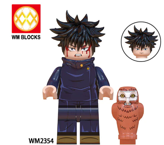 Jujutsu Kaisen Building Blocks Action Figures Set