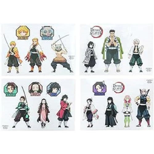 Demon Slayer Gadget Decals - Officially Licensed Merchandise Customize Your Tech with Anime Stickers - 22 Waterproof and Removable Decals | Paladone