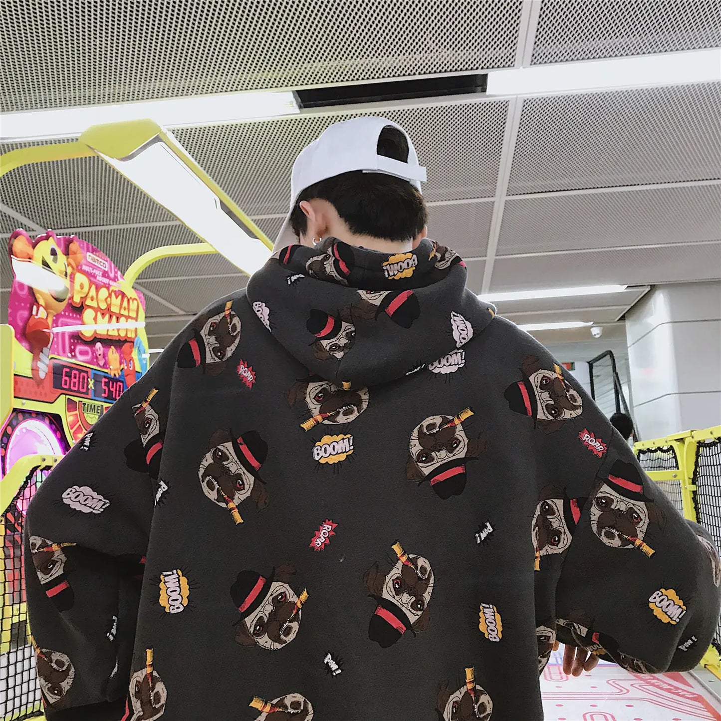 Harajuku Hip Hop Sweatshirt Jacket