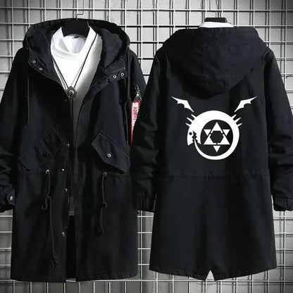 Anime Fullmetal Alchemist Edward Elric Hoodie Coat