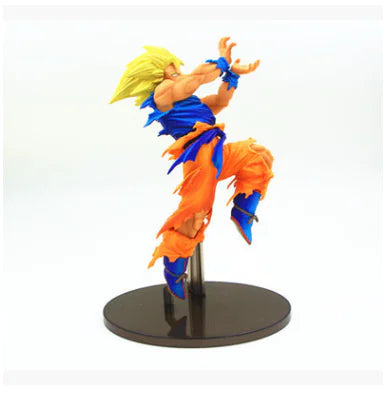 Dragon Ball Z Super Saiyan Son Goku BWFC Figure Colosseum Banpresto Original Anime Figure Model Collection