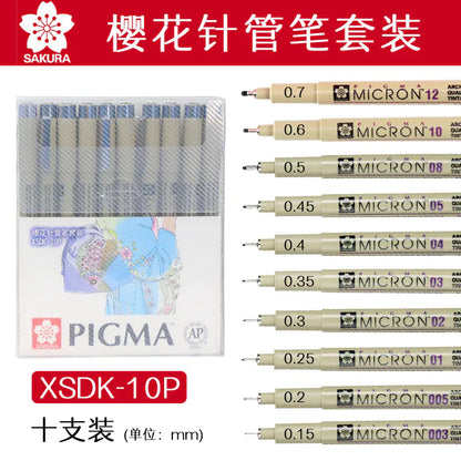 Wholesale Japan SAKURA Waterproof Drawing Pen Set