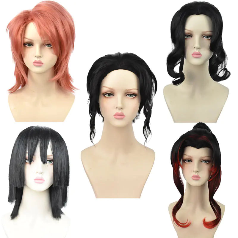 Demon Slayer Cosplay Wigs for Muzan and Kokushibo