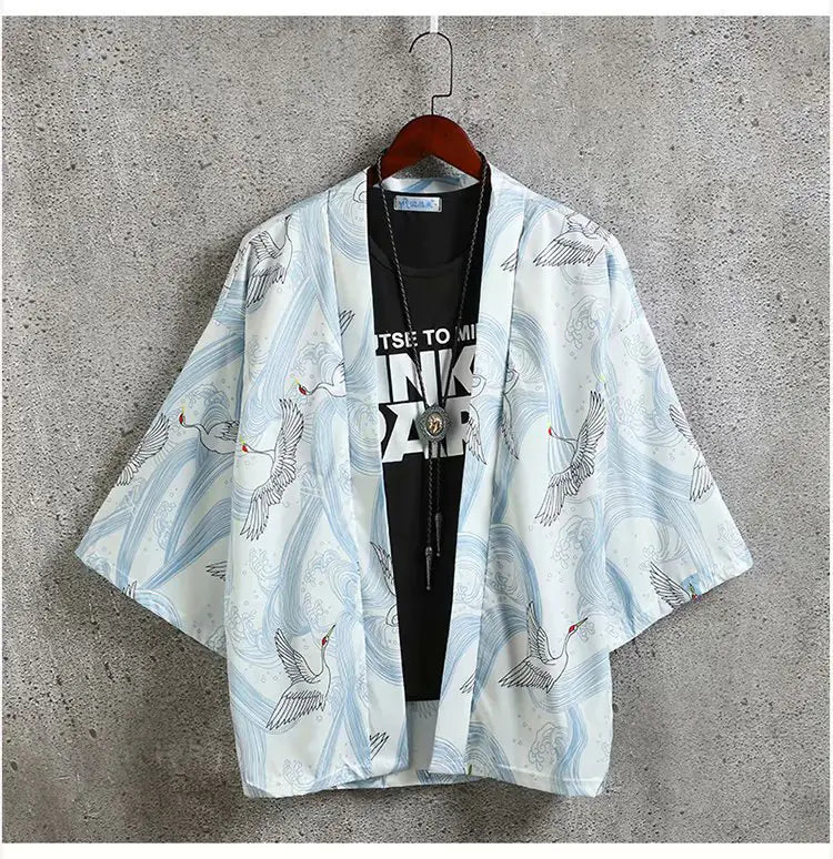 Japanese Style Kimono Jacket for Men and Women