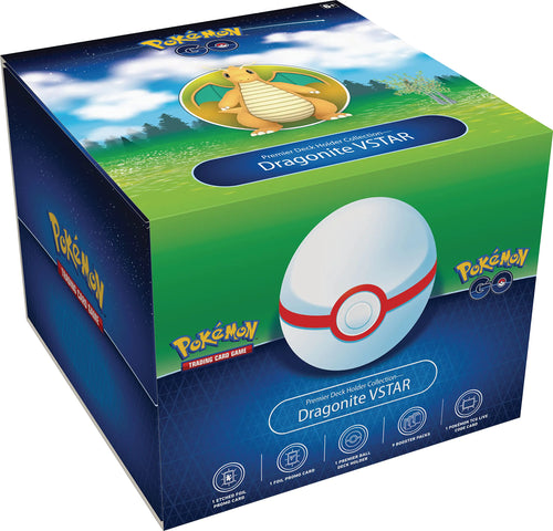Pokemon TCG: Pokemon GO Premier Deck Holder Collection Dragonite VSTAR …