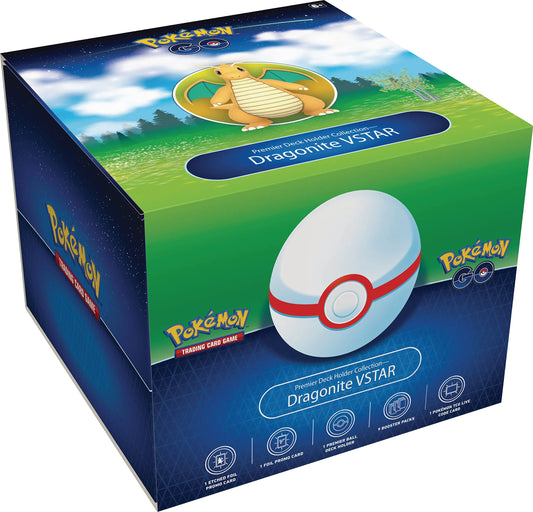 Pokemon TCG: Pokemon GO Premier Deck Holder Collection Dragonite VSTAR …