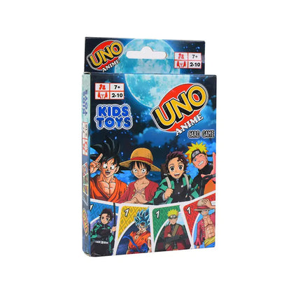 Cross-Border Anime UNO Cards - One Piece, Dragon Ball, Harry Potter