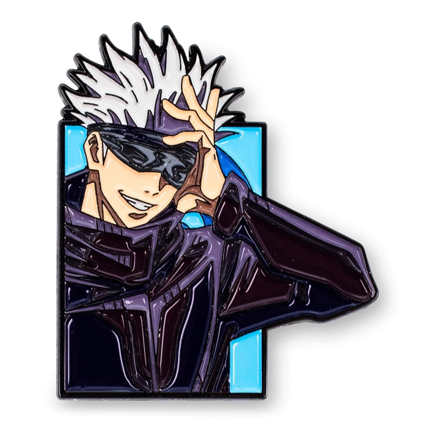 Jujutsu Kaisen Satoru Gojo Limited Edition Enamel Pin Anime Expo 2022 Exclusive | Metal Brooch Badge Accessories For Backpack Clothes Hats | Anime Manga Gifts and Collectibles