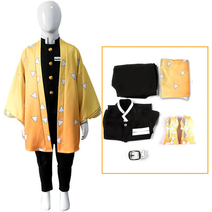 Demon Slayer Kids Cosplay Costume Set (Tanjiro & Nezuko)