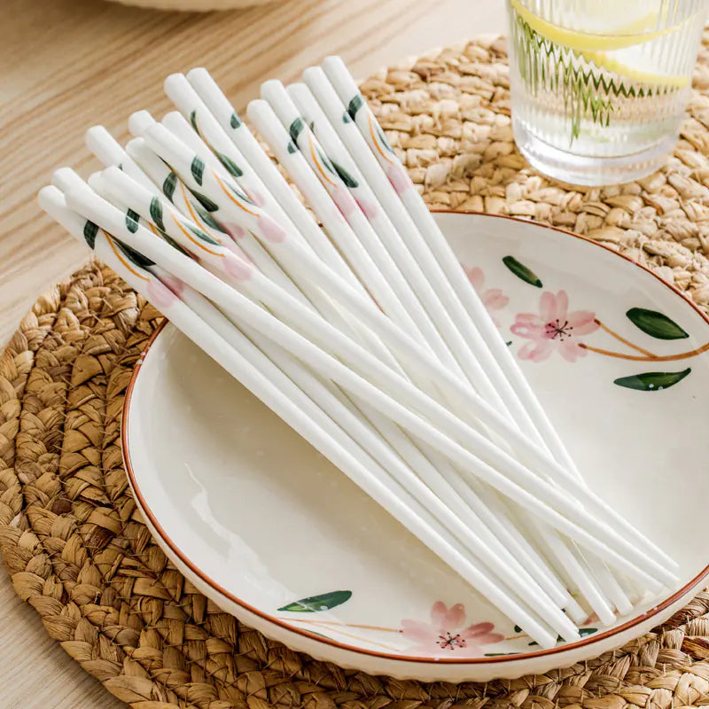 Domeiran Japanese Sakura Ceramic Chopsticks Set