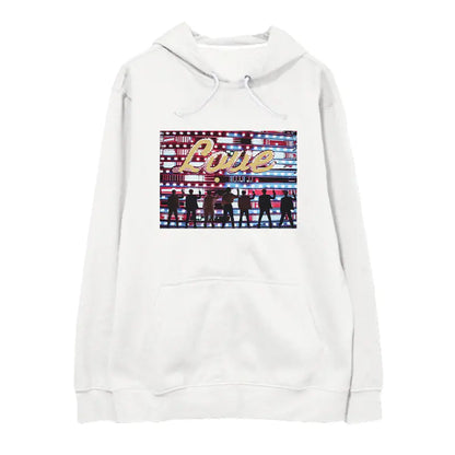BTS Hoodie - Casual Loose-Fit Printed Sweatshirt