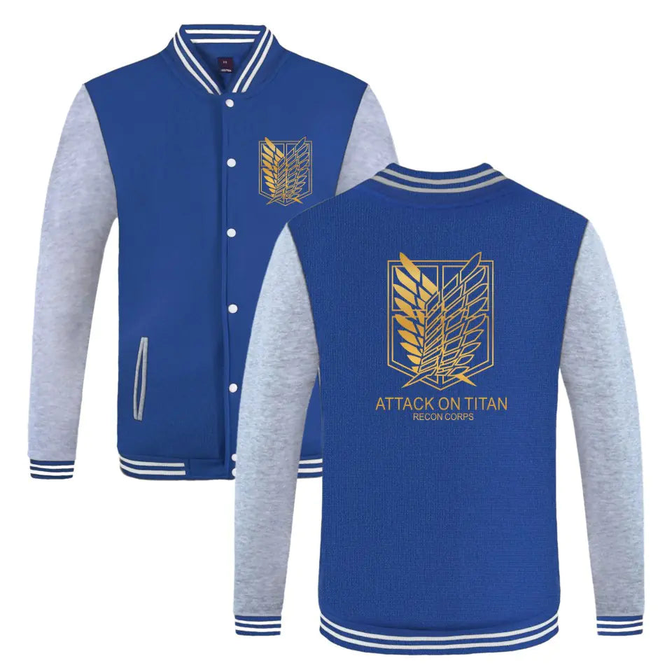 Attack on Titan Survey Corps Jacket - Fall/Winter Baseball