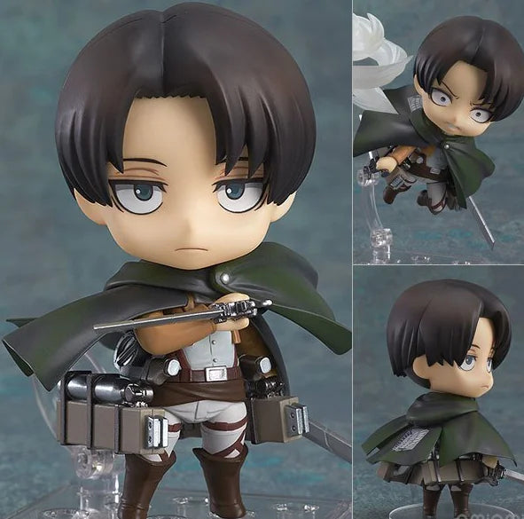 Good Smile Attack on Titan: Levi Nendoroid Figure Anime Figurine Display Piece