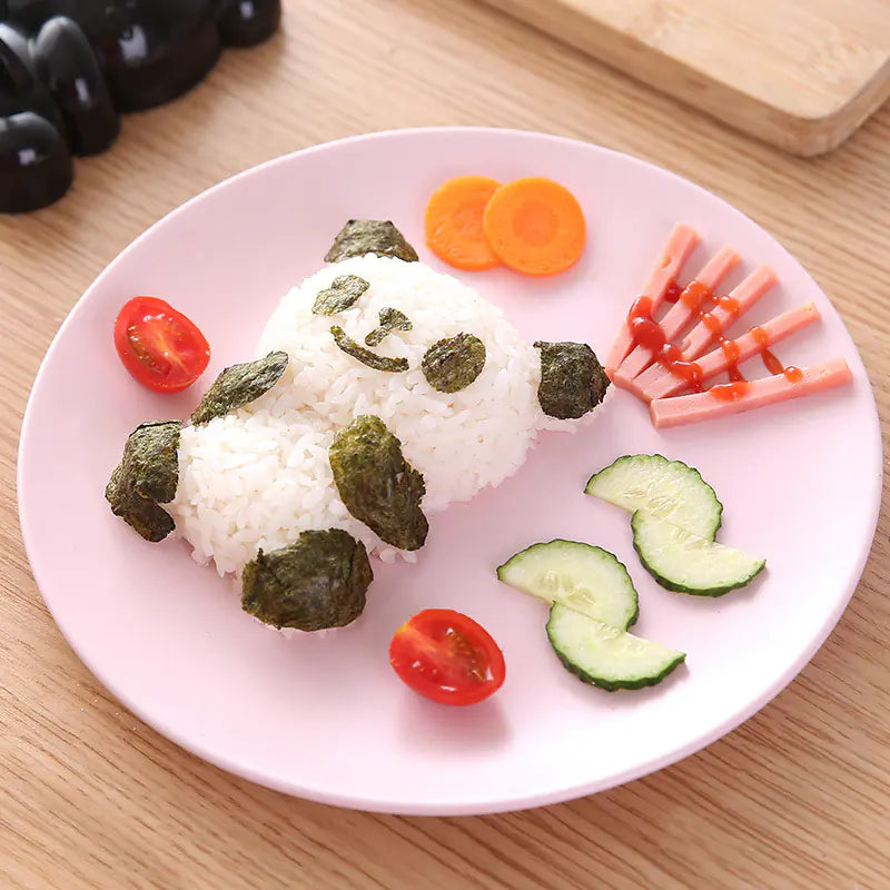 Cartoon Panda Rice Ball Mold for DIY Sushi Making