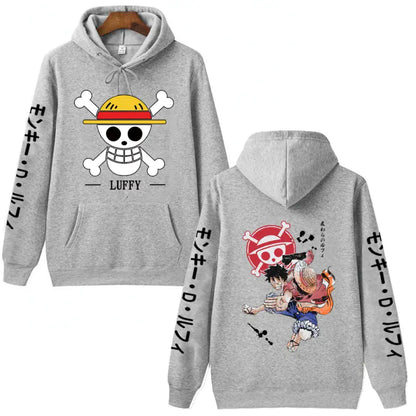 ONE PIECE Luffy Zoro Unisex Hoodie for Spring/Fall
