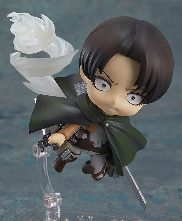 Good Smile Attack on Titan: Levi Nendoroid Figure Anime Figurine Display Piece