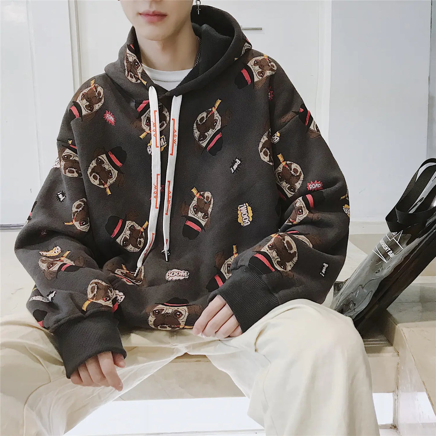 Harajuku Hip Hop Sweatshirt Jacket