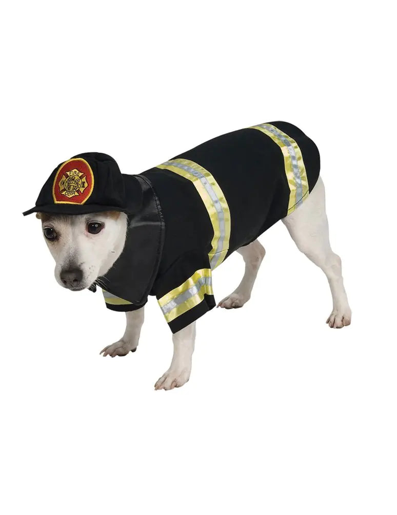 Rubies Fire Fighter Pet Costume Large