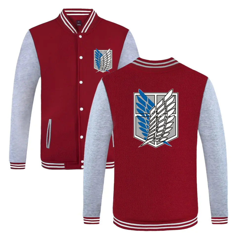 Attack on Titan Survey Corps Jacket - Fall/Winter Baseball