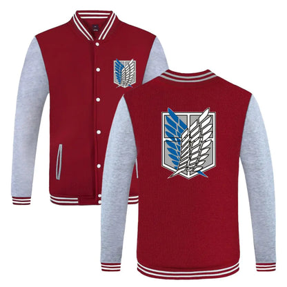 Attack on Titan Survey Corps Jacket - Fall/Winter Baseball
