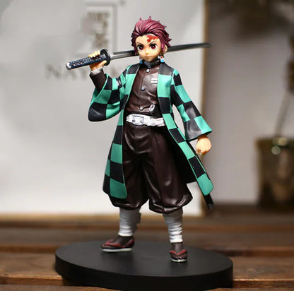 Demon Slayer Tanjiro Nezuko Figure Model Display Piece
