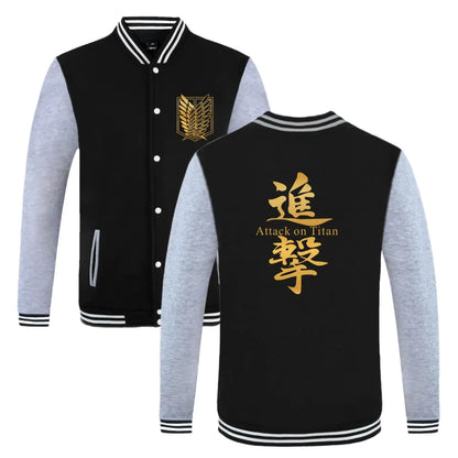 Attack on Titan Survey Corps Jacket - Fall/Winter Baseball