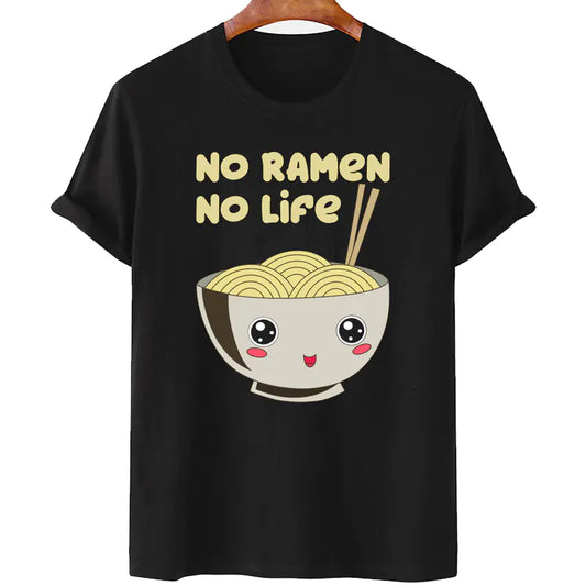 Kawaii Ramen Bowl Japanese Noodles T-Shirt