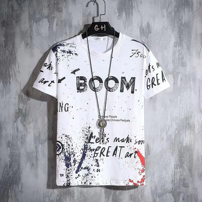 Men's Summer Short Sleeve Oversized T-Shirt