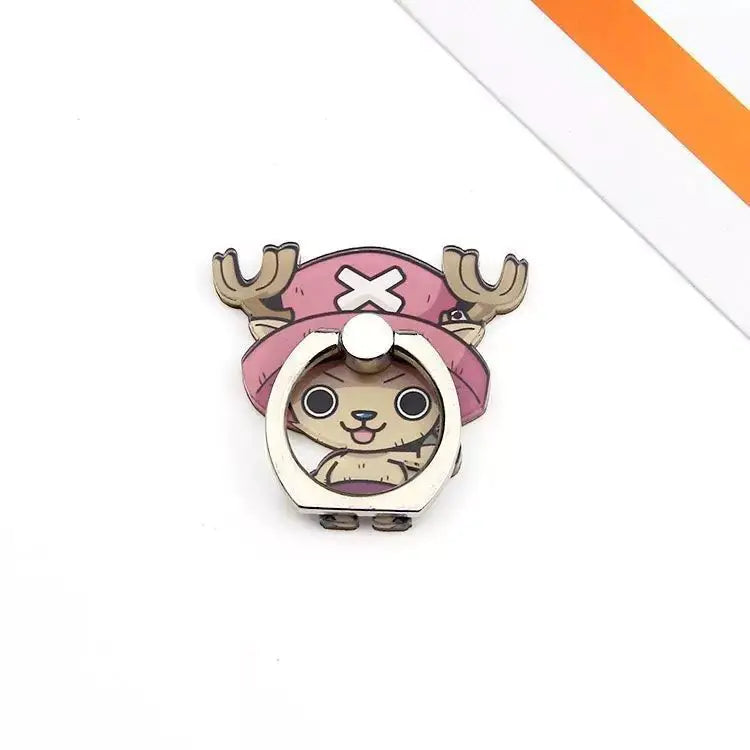 Mobile Phone Ring Holder - Creative Anime One Piece Design