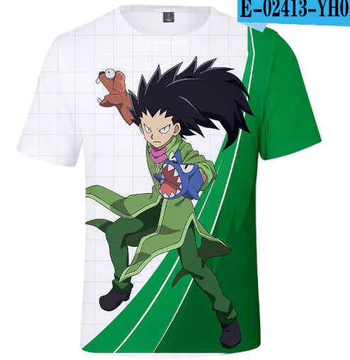 New Summer Yu Gi Oh 3D Printed Casual T-Shirt