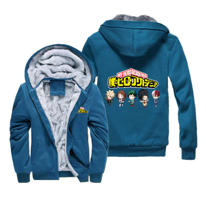 My Hero Academia Shoto Todoroki Hoodie (Thick Fleece)