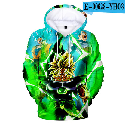 Dragon Ball Digital Print Hoodie - Spring 2019 Edition