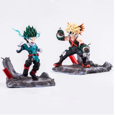My Hero Academia Katsuki Bakugo or Izuku Midoriya Anime Figure Model Collection