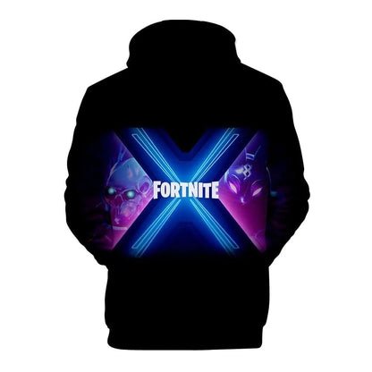 Fortnite Season 10 3D Printed Hoodie for Adults