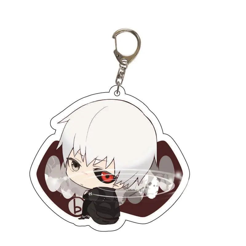 Tokyo Ghoul Double-Sided Acrylic Keychain (Kaneki Ken)
