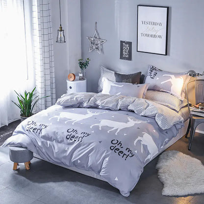 2024 New AB Version 4-Piece Bedding Set