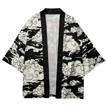 2023 Japanese Ukiyo-e Style Kimono Cardigan Shirt
