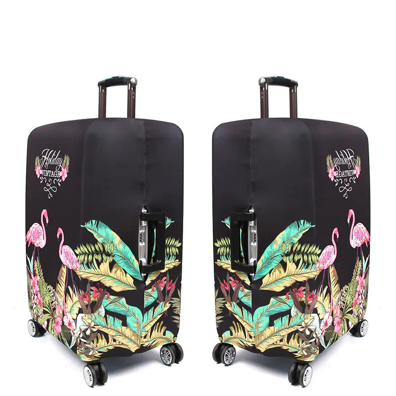 Flamingo Luggage Cover - Dustproof Travel Protector